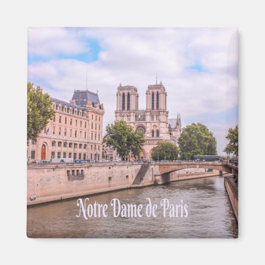 Notre Dame de Paris Frankreich Katholische Kathedr Magnet (Vorne)