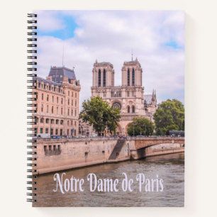 Notre Dame de Paris Frankreich Katholische Kathedr Notizblock