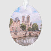Notre Dame de Paris Frankreich Katholische Kathedr Ornament (Vorderseite)