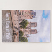 Notre Dame de Paris Frankreich Katholische Kathedr Puzzle (Horizontal)
