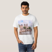 Notre Dame de Paris Frankreich Katholische Kathedr T-Shirt (Vorne ganz)