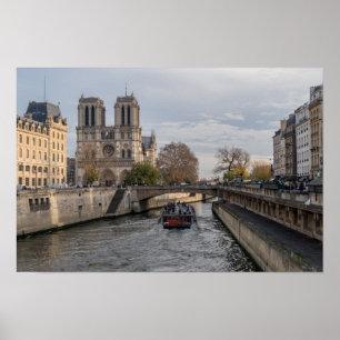 Notre Dame de Paris, Frankreich Poster