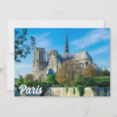 Notre Dame de Paris in Frankreich (Vorderseite)
