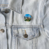Notre Dame de Paris in Frankreich Button (Beispiel)