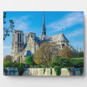 Notre Dame de Paris in Frankreich Fotoplatte