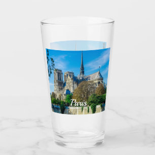 Notre Dame de Paris in Frankreich Glas
