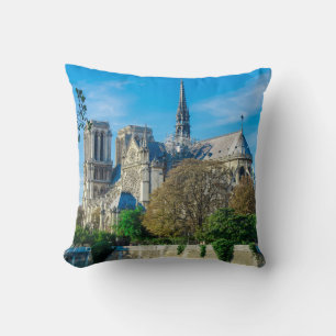 Notre Dame de Paris in Frankreich Kissen