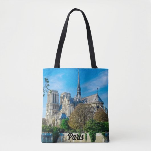 Notre Dame de Paris in Frankreich Tasche (Vorderseite)