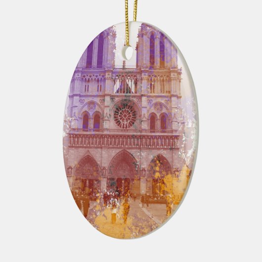 Notre Dame de Paris Keramikornament (Links)