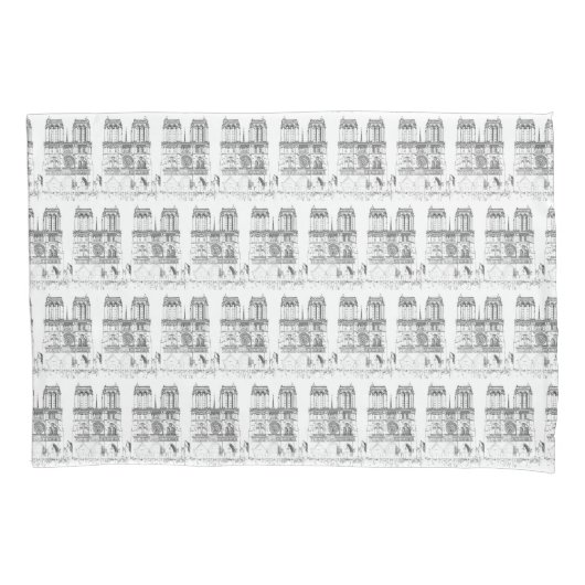 Notre Dame de Paris Kissenbezug (Vorderseite)