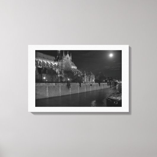 Notre Dame de Paris Leinwanddruck (Vorderseite)