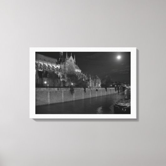 Notre Dame de Paris Leinwanddruck (Vorderseite)