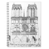 Notre Dame de Paris Notizblock (Vorderseite)