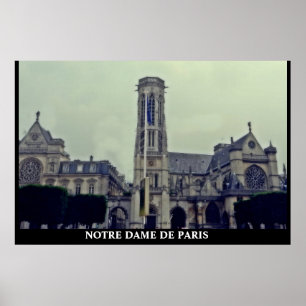 NOTRE DAME DE PARIS Poster