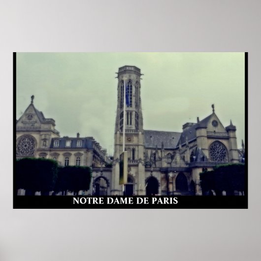 NOTRE DAME DE PARIS Poster (Vorne)