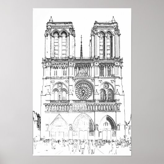 Notre Dame de Paris Poster (Vorne)