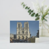 Notre-Dame de Paris Postkarte (Stehend Vorderseite)