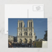 Notre-Dame de Paris Postkarte (Vorne/Hinten)