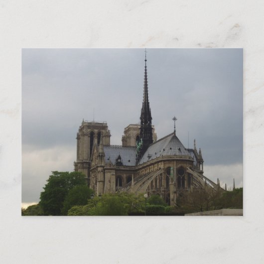 Notre Dame de Paris Postkarte (Vorderseite)