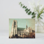 Notre Dame de Paris Postkarte (Stehend Vorderseite)