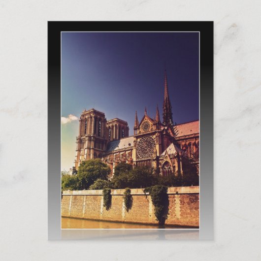 Notre Dame de Paris Postkarte (Vorderseite)