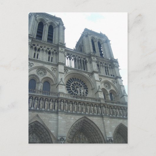 Notre Dame de Paris Postkarte (Vorderseite)