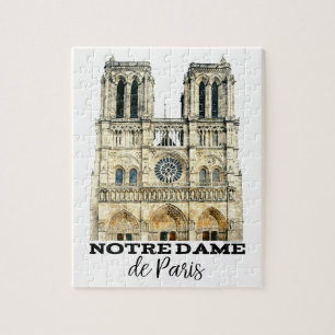 Notre-Dame de Paris Souvenir Frankreich Kathedrale Puzzle