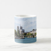 Notre Dame de Paris View von Pont d'Austerlitz Kaffeetasse (Mittel)