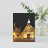 Notre Dame des Victoires Church Quebec Postcard Postkarte (Stehend Vorderseite)