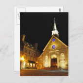 Notre Dame des Victoires Church Quebec Postcard Postkarte (Vorne/Hinten)
