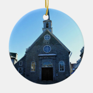 Notre Dame des Victoires, Old Quebec City, Kanada Keramik Ornament
