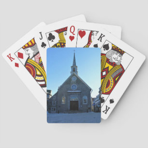 Notre Dame des Victoires, Old Quebec City, Kanada Spielkarten