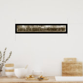 Notre Dame Faculty Foto 1914 Poster (Küche)