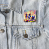 Notre-Dame-Feuer Button (Beispiel)