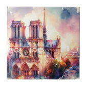 Notre-Dame-Feuer Fliese (Vorderseite)