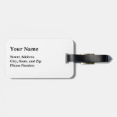 Notre Dame-Frühling Gepäckanhänger (Rückseite horizontal)