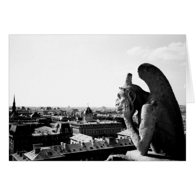 Notre Dame Gargoyle (Vorderseite (Horizontal))