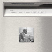 Notre Dame Gargoyle Magnet (In Situ (Geschirrspüler))