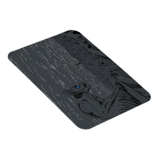 Notre Dame Gargoyle Magnet (Rechte Seite)