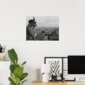 Notre Dame Gargoyle Poster (Heimbüro)