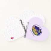 Notre Dame Heart Shaped Notebook - Dreams Notizblock (Innenseite)