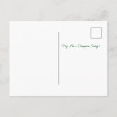 Notre-Dame-Highway-Exit-Postkarte Postkarte (Rückseite)