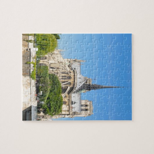 Notre Dame in Paris Puzzle (Horizontal)