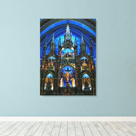 Notre Dame Kathedrale Altar Leinwanddruck (Insitu (Holzboden))