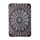 Notre-Dame-Kathedrale Buntes festes Glas Badematte (Vorderseite Vertikal)