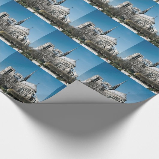 Notre Dame-Kathedrale Geschenkpapier (Ecke)