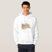 Notre-Dame-Kathedrale. Paris Frankreich Hoodie (Vorne ganz)