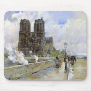Notre-Dame-Kathedrale (Paris, Frankreich) (Vintage Mousepad