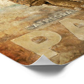 Notre Dame Kathedrale Paris, le Stryga Chimera Poster (Ecke)