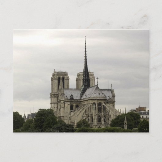 Notre Dame Kathedrale Postkarte (Vorderseite)